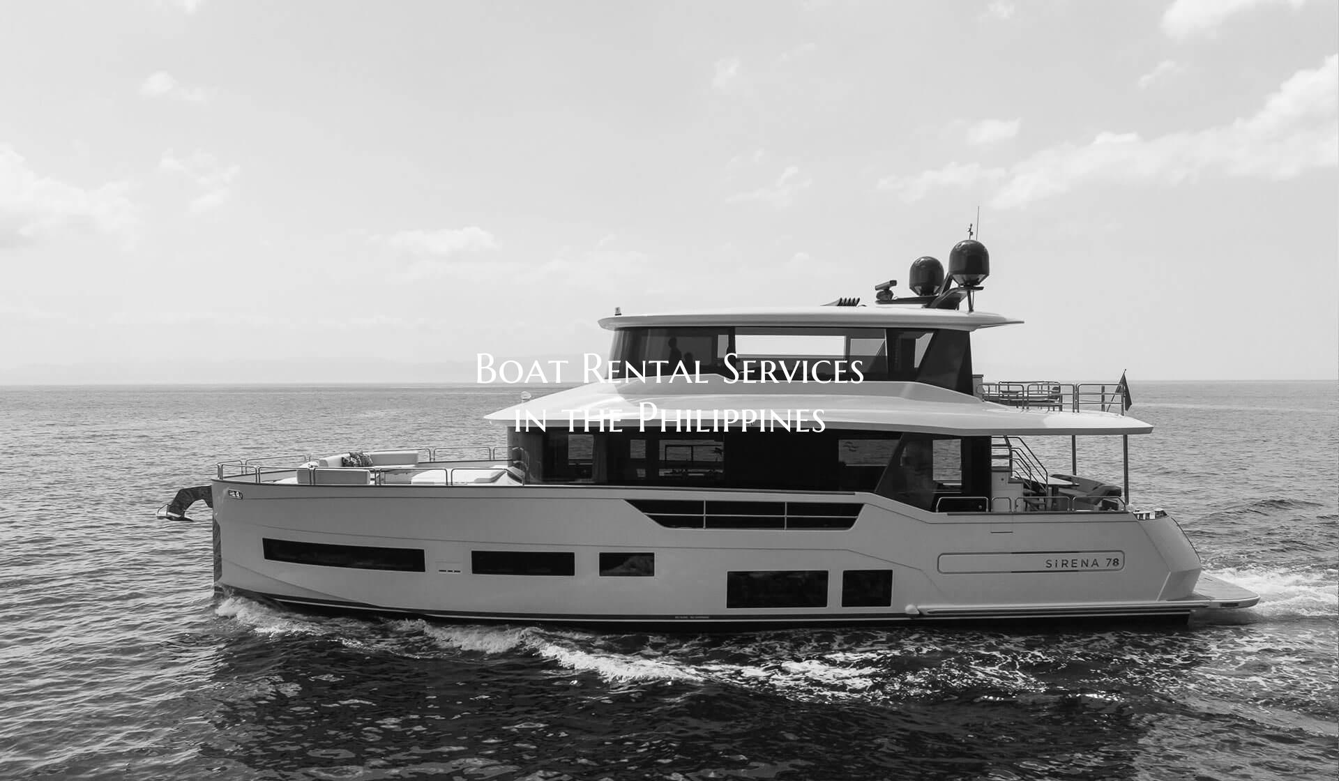 Boat Rental Services in the ...